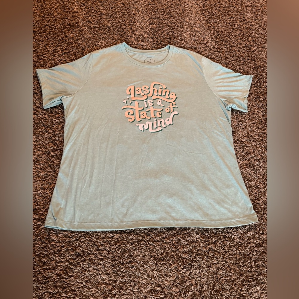 Dear Lash + Love “Lashing is a state of mind” tee